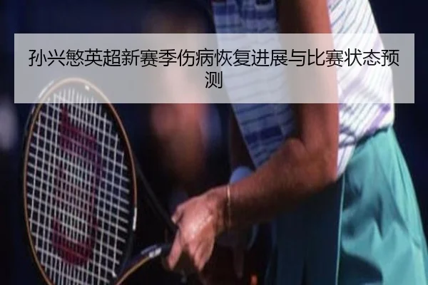 孙兴慜英超新赛季伤病恢复进展与比赛状态预测